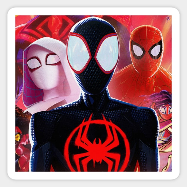 Across the Spider-Verse Sticker by Marvel-Verse